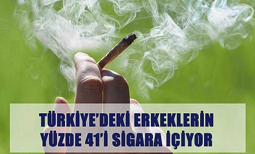 Türkiye’deki Erkeklerin Yüzde 41’i Sigara İçiyor