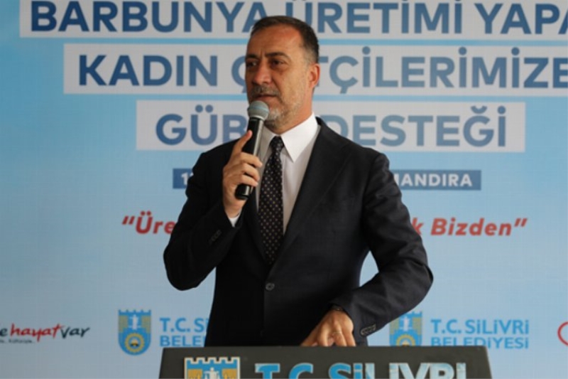 Silivrili Üretici Kadınlara Gübre Desteği
