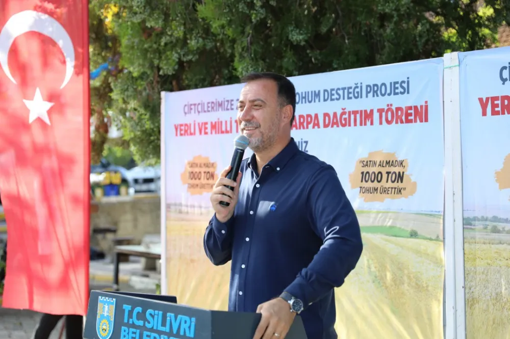 “İSTANBUL’UN EN BÜYÜK ÇİFTÇİSİ SİLİVRİ BELEDİYESİDİR”