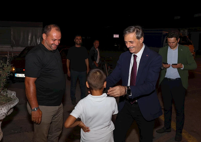Yusuf Alemdar Sakarya’da adım adım vatandaşlarla kucaklaşıyor: “Şehrimizin ihtiyaçlarına yönelik adımlarımızı kararlılıkla atıyoruz”