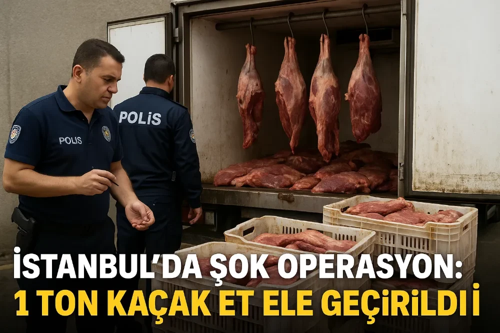 1 Ton Kaçak Et Ele Geçirildi
