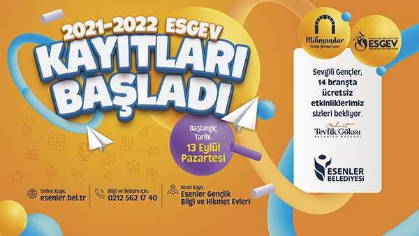 ESGEV’ler Yeni Sezonu Açıyor